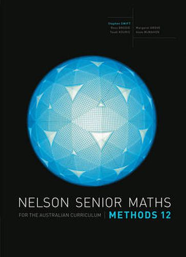 Cover image for Nelson Senior Maths Methods 12 for the Australian Curriculum