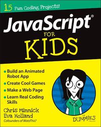 Cover image for JavaScript For Kids For Dummies