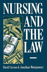 Cover image for Nursing and the Law