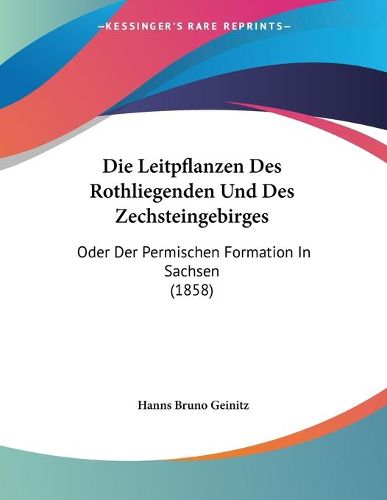 Cover image for Die Leitpflanzen Des Rothliegenden Und Des Zechsteingebirges: Oder Der Permischen Formation in Sachsen (1858)