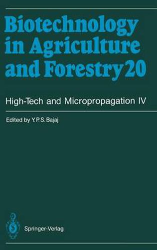 High-Tech and Micropropagation IV