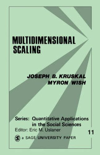 Cover image for Multidimensional Scaling