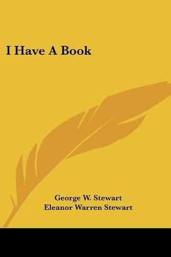 I Have a Book