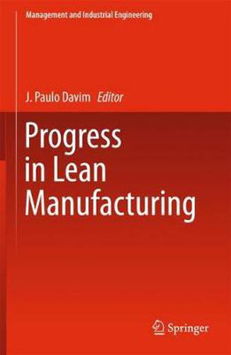 Cover image for Progress in Lean Manufacturing