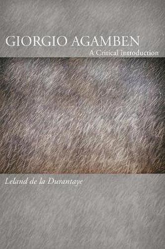 Giorgio Agamben: A Critical Introduction