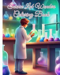 Cover image for Science Lab Wonders Coloring Book