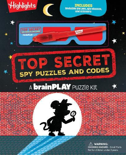 brainPLAY Top Secret Spy Puzzles and Codes