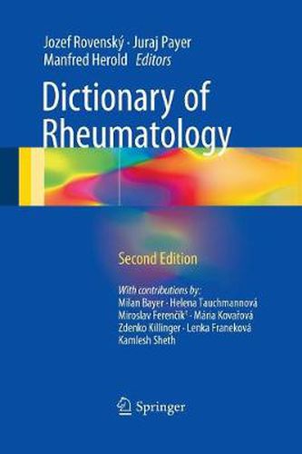 Cover image for Dictionary of Rheumatology