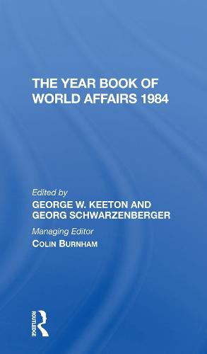 Cover image for The Year Book Of World Affairs 1984