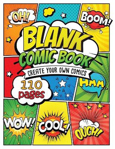 Cover image for Blank Comic Book