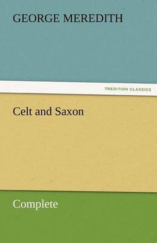 Cover image for Celt and Saxon - Complete