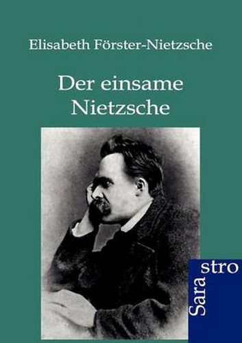 Cover image for Der einsame Nietzsche