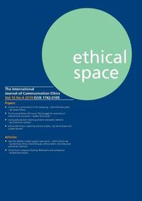 Cover image for Ethical Space Vol.16 Issue 4