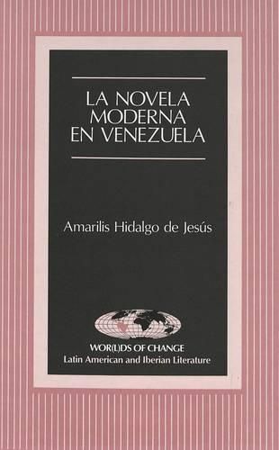 Cover image for La Novela Moderna en Venezuela