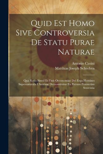 Cover image for Quid Est Homo Sive Controversia De Statu Purae Naturae