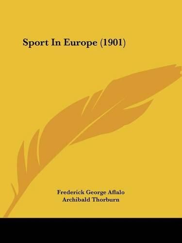 Cover image for Sport in Europe (1901)