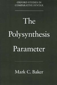 Cover image for The Polysynthesis Parameter
