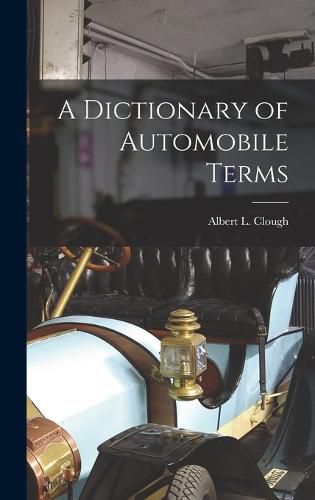 Cover image for A Dictionary of Automobile Terms
