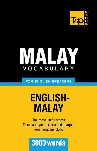 Cover image for Malay vocabulary for English speakers - 3000 words