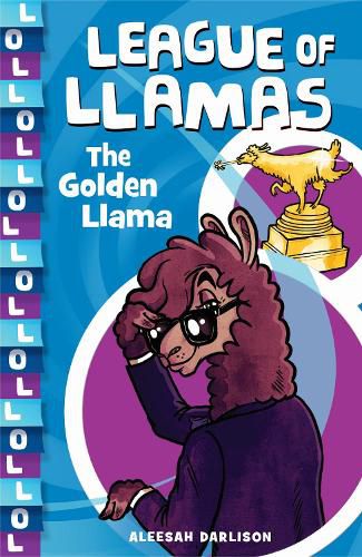 Cover image for The Golden Llama (League of Llamas, Book 1) 