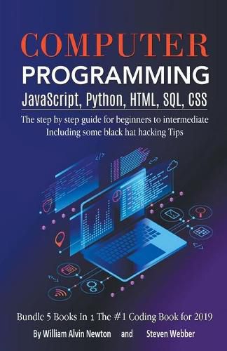 Cover image for Computer Programming JavaScript, Python, HTML, SQL, CSS