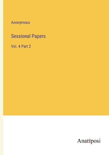 Cover image for Sessional Papers