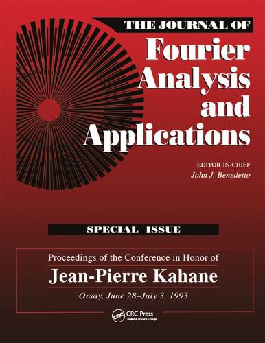 Cover image for Journal of Fourier Analysis and Applications Special Issue