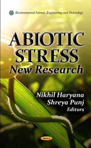 Cover image for Abiotic Stress: New Research