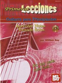 Cover image for Primeras Lecciones Guitarra para Principiantes
