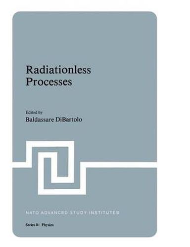 Cover image for Radiationless Processes