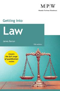 Cover image for Getting into Law