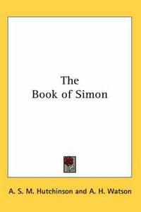 Cover image for The Book of Simon