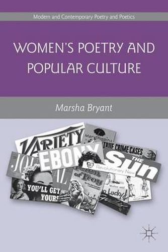 Cover image for Women's Poetry and Popular Culture