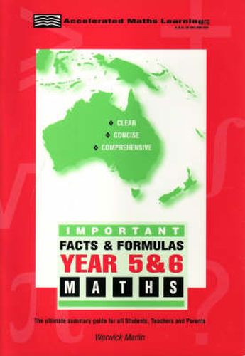 Cover image for Facts & Formulas: Year 5 & 6: Year 5 and 6 All Levels