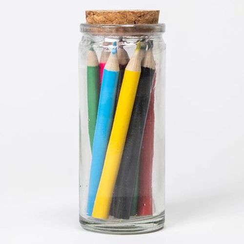 Cover image for Colourful Potion Jar of 12 Colour Pencils