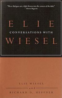 Cover image for Conversations with Elie Wiesel