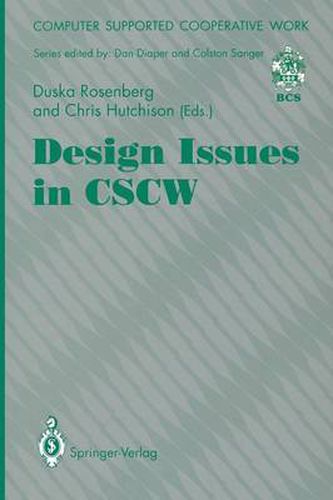 Cover image for Design Issues in CSCW