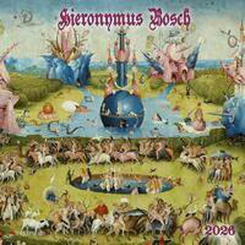 Cover image for Hieronymus Bosch 30x30 Calendar 2026