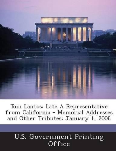 Cover image for Tom Lantos