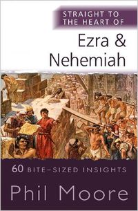 Cover image for Straight to the Heart of Ezra and Nehemiah: 60 Bite-Sized Insights