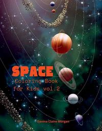 Cover image for Space Coloring Book for Kids vol.2