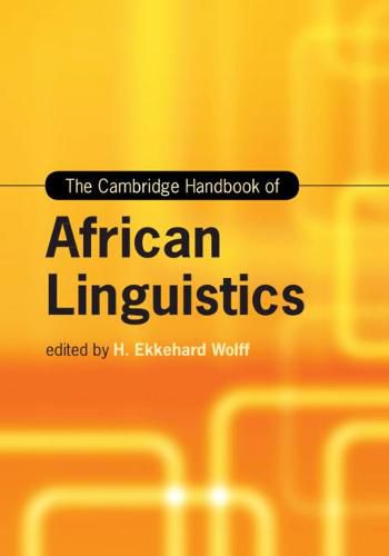 Cover image for The Cambridge Handbook of African Linguistics