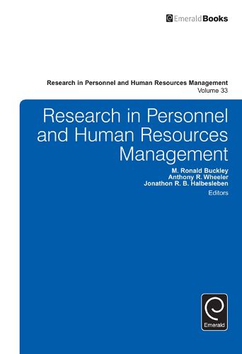 Research in Personnel and Human Resources Management