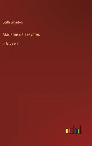Cover image for Madame de Treymes