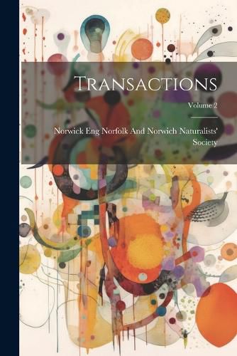 Cover image for Transactions; Volume 2