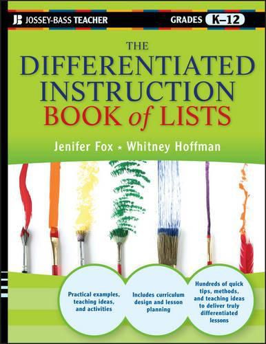 Cover image for The Differentiated Instruction Book of Lists