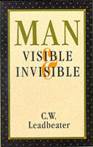 Cover image for Man, Visible and Invisible