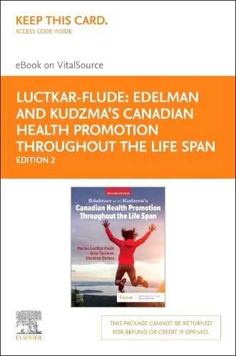 Cover image for Edelman and Kudzma's Canadian Health Promotion Throughout the Life Span - Elsevier E-Book on Vitalsource (Retail Access