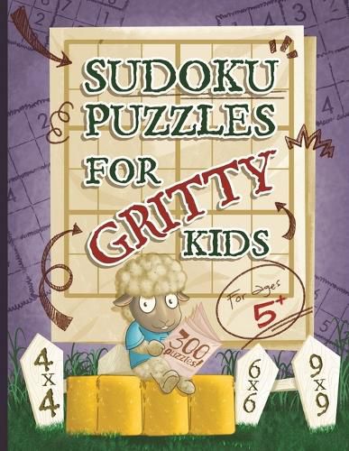 Cover image for Sudoku Puzzles for Gritty Kids