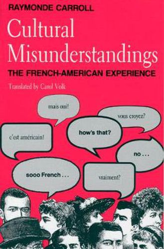 Cover image for Cultural Misunderstandings: French-American Experience